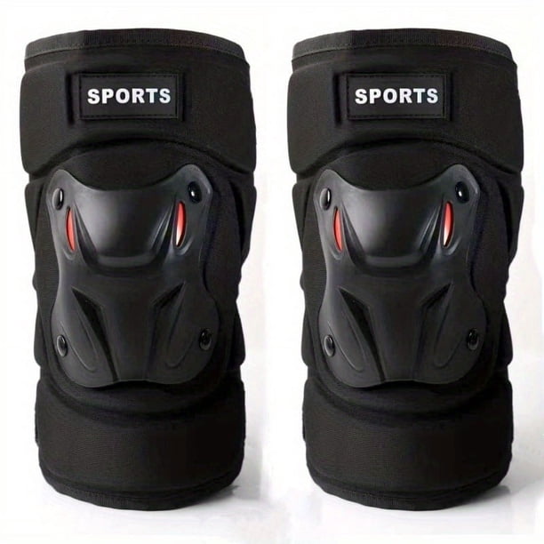 Motorcycle Riding Equipment Strong And Resilient Anti Fall Protective Shell, Four Piece Set Of Takeout Leg And Knee Protectors