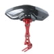 thumbnail image 3 of para guardabarros N1S M3, abrazador de llantas Universal, se puede girar, extensor CNC duradero, guardabarros apto para ciclo eléctrico , ROJO, 3 of 5