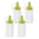 thumbnail image 2 of 4 Botellas Peque?as Para Apretar, Contenedor Portátil De Almacenamiento De Alimentos, Botellas Para Condimentos, Botella Verde, 2 of 5
