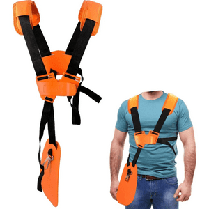 Genérica - Arnes Para Desmalezadora Orilladora Profesional Color Naranja