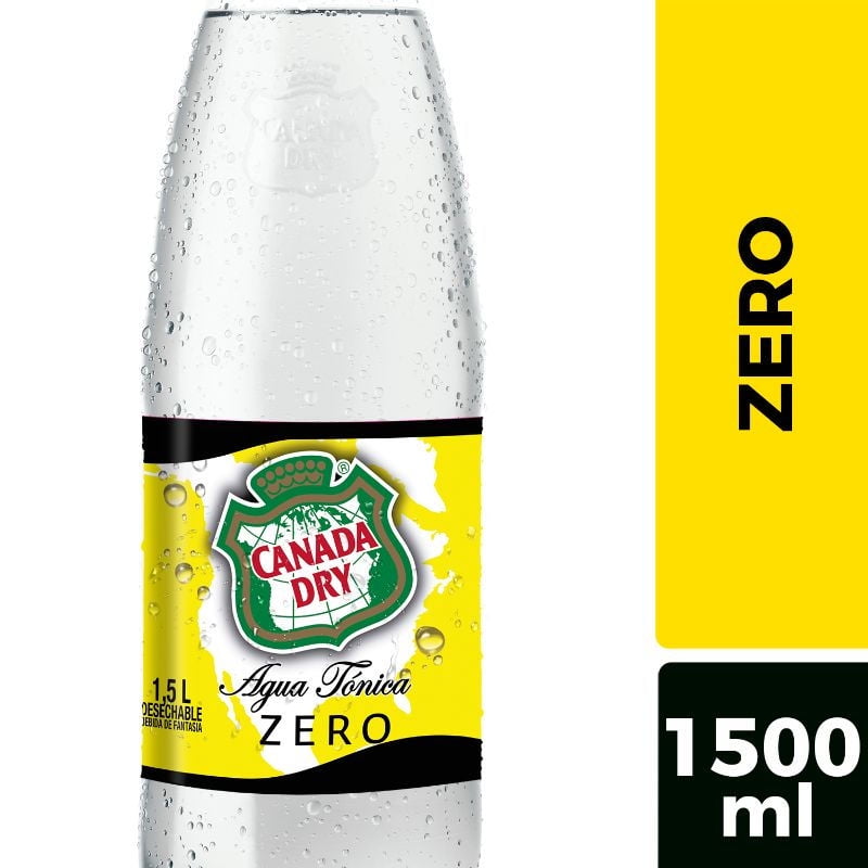 Canada Dry - Agua Tónica Zero Botella