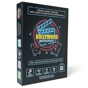 Juego De Cartas Bollywood Musiquence Fun Hindi Music Trivia 2-24 Jugadores