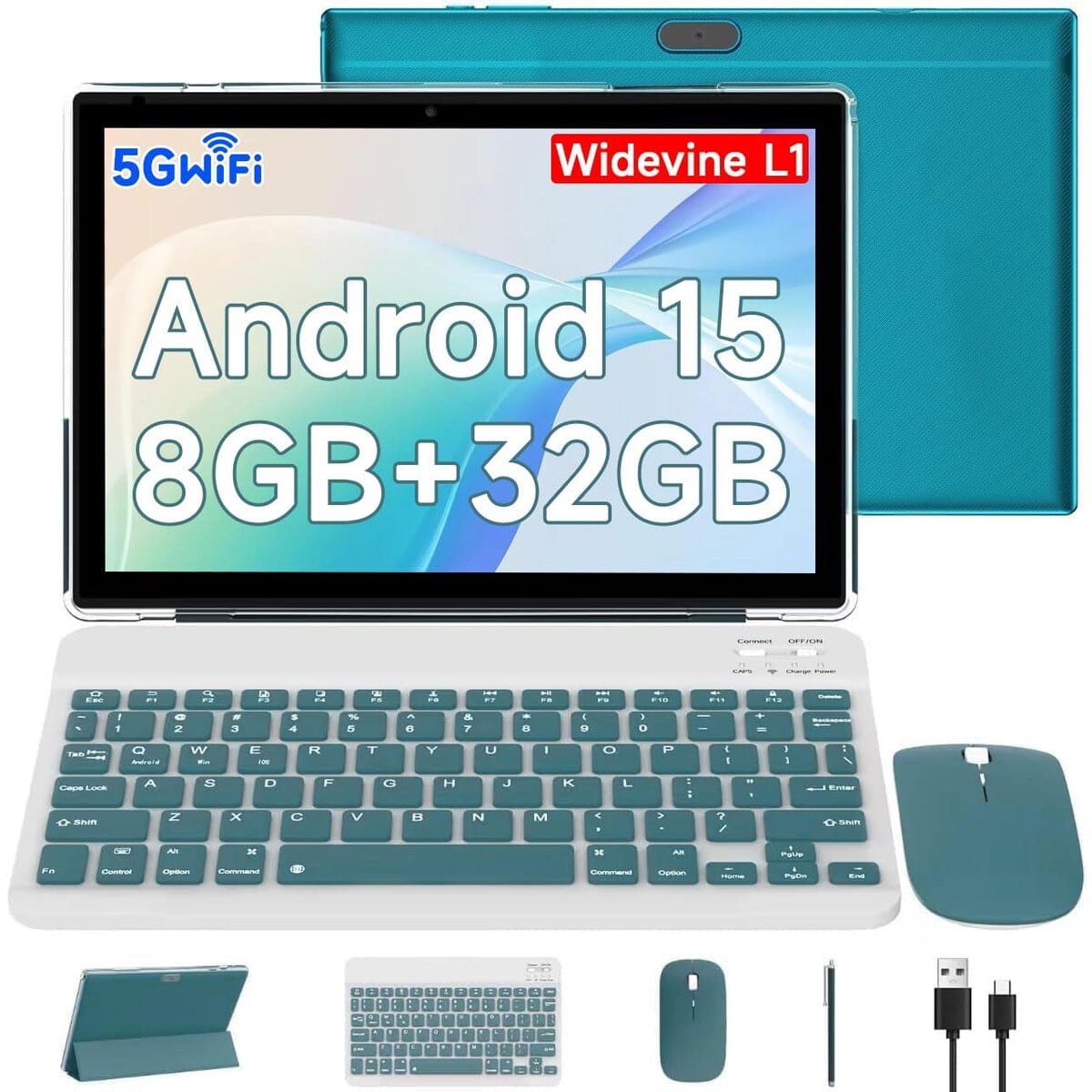 Tablet Cupeisi Yq10s Pro 10.1 Android 15 8gb 32gb Teclado
