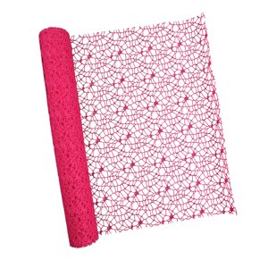 Magideal - Envoltorio Floral De Malla De Jacquard, Adorno Creativo, Papel De Regalo De Flores, Bricolaje Para Suministros De Floristería Para Bodas, Regalos De Rosa Roja