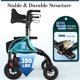 thumbnail image 2 of Andador HOLYHEAL Rollator Plegable Ruedas de 25 cm Asiento 160 kg, 2 of 9