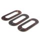 thumbnail image 3 of Anillo de montaje del bastidor de recogida de bobina simple de 3 piezas para partes de guitarra st rojo, 3 of 5