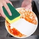 thumbnail image 3 of Esponjas de limpieza de cocina, paquete de 20 estropajos ecológicos antirayaduras para platos., 3 of 7