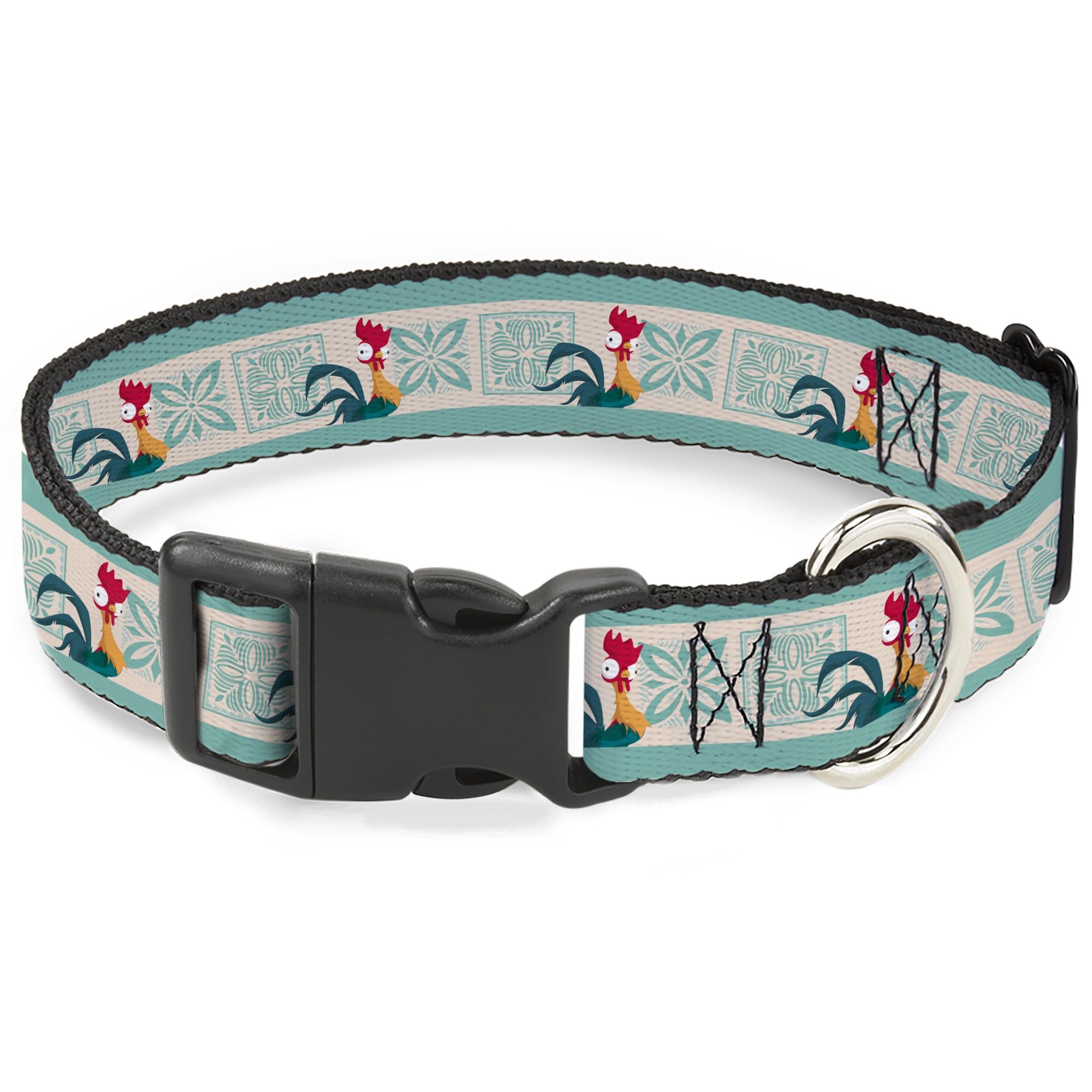 Collar Para Perro Buckle-Down Moana Hei Hei 28-42 Cm Ancho 2.5 Cm