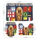 thumbnail image 2 of Juego de 3 Alfombras de Baño de Terciopelo Coral Copa Mundial de la FIFA, 2 of 6