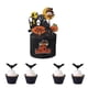 thumbnail image 2 of Set, Happy Halloween Cake Toppers Halloween Cupcake Toppers Cartoon Pumpkin Witch Ghost Cake Decorative Flags For Halloween Decor, Dessert Table Dress Up Supplies, Cake Decor Supplies, Baking Decor Su, 2 of 2