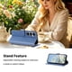 thumbnail image 3 of Funda Billetera Floral en Relieve samsung galaxy S26 FE con Tarjetero y Cremallera Azul, 3 of 6