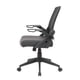 thumbnail image 4 of Silla de trabajo Boss Office Products de malla con brazos abatibles B6223-BK, 4 of 7