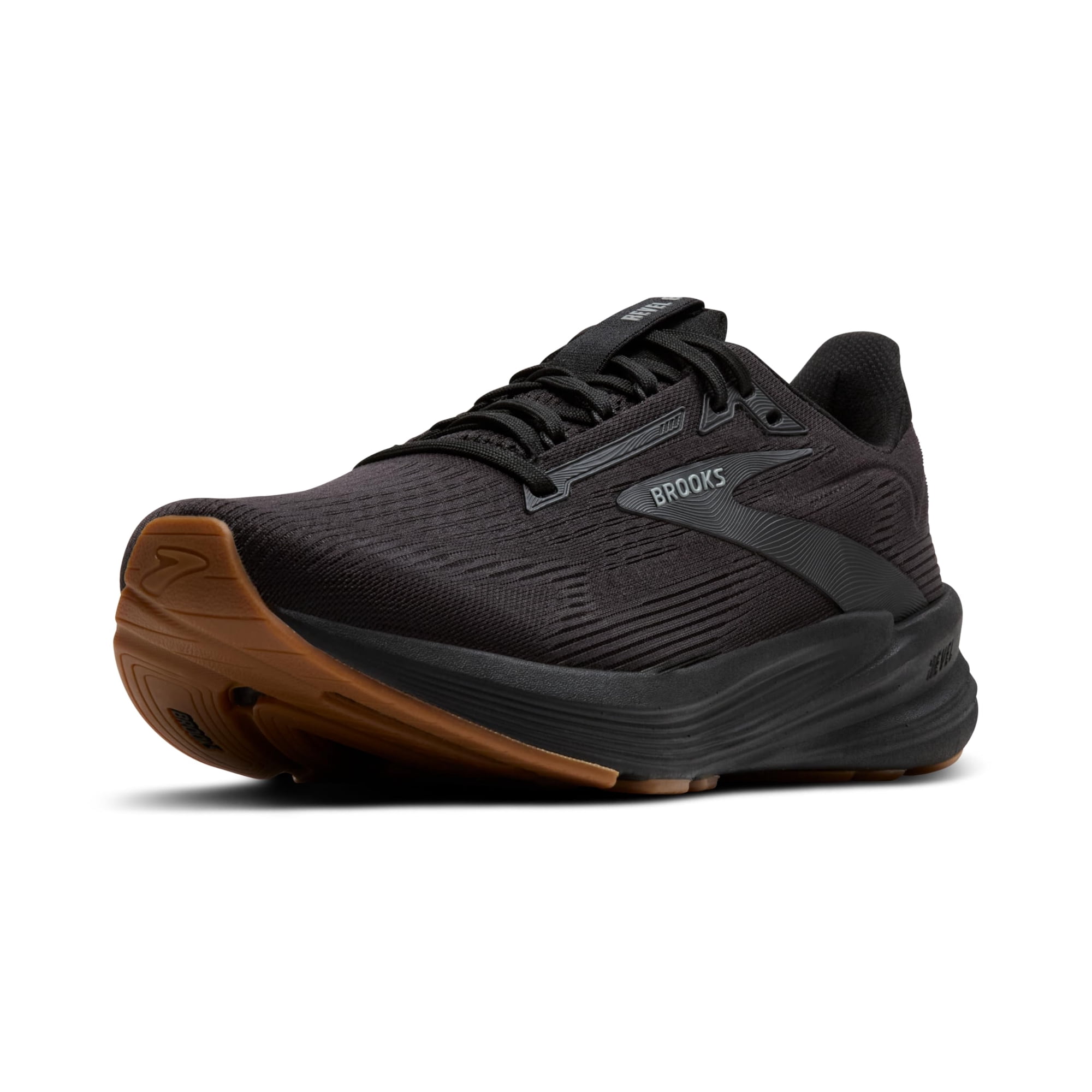 Zapatillas Para Correr Y Caminar Brooks Revel 8 Para Hombre Negras Talla 10 M