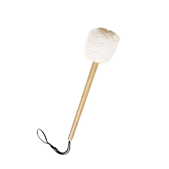 Mazo De Gong Sonoro Con Mango De Madera Universal Para La Atención Plena M