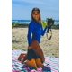 thumbnail image 5 of Aletas Churchill Makapuu Azul/Amarillo Talla ML para Adultos, 5 of 9