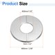 thumbnail image 2 of Uxcell 6pcs Brida Dividida de Pared 1.02" Acero Inoxidable Cubierta de Agujero de Pared Autoadhesiva, 2 of 7
