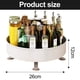 thumbnail image 4 of Estante de almacenamiento de cocina, estante para condimentos, caja de almacenamiento de productos para el hogar, estante de almacenamiento de piso multifuncional giratorio de 360 grados, 4 of 5
