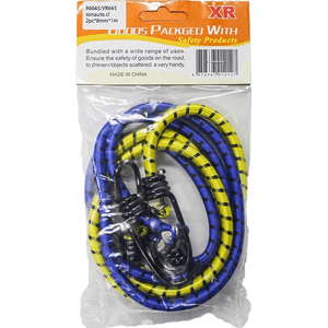 Genérico - Cuerda Elastica Pulpo Equipaje Eslinga Amarre 1 Metro El Par