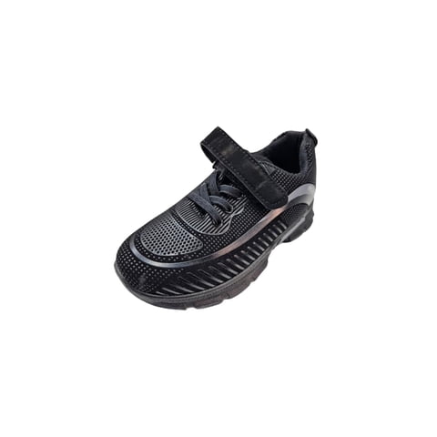 Vinnys Outlet - Zapatilla Urbana Negro Velcro