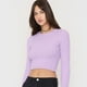 thumbnail image 3 of Sweater Mujer Round Neck Lila Corona, 3 of 5