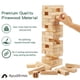 thumbnail image 2 of Juego de madera de pino Apudarmis, 54 unidades, de madera de pino, con dados y bolsa, 2 of 9