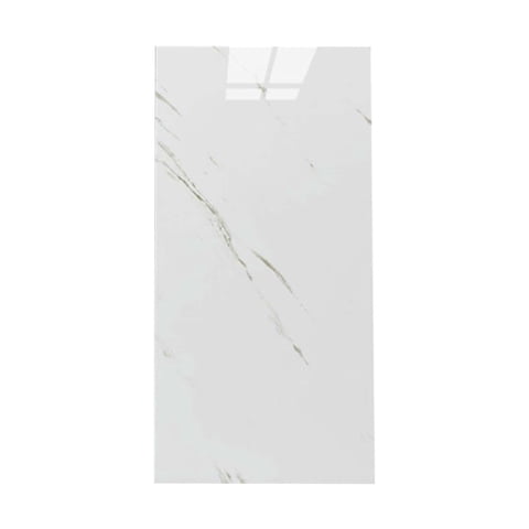 Magideal - Pegatina De Azulejo De Pared Contra Salpicaduras, Calcomanía De Pared De Pvc, Panel De Pared Moderno, Pegatina De Azulejo De Mármol De Imitación Para