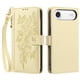 thumbnail image 2 of Funda Billetera Floral en Relieve iphone17 air con Tarjetero y Cremallera Blanco, 2 of 6