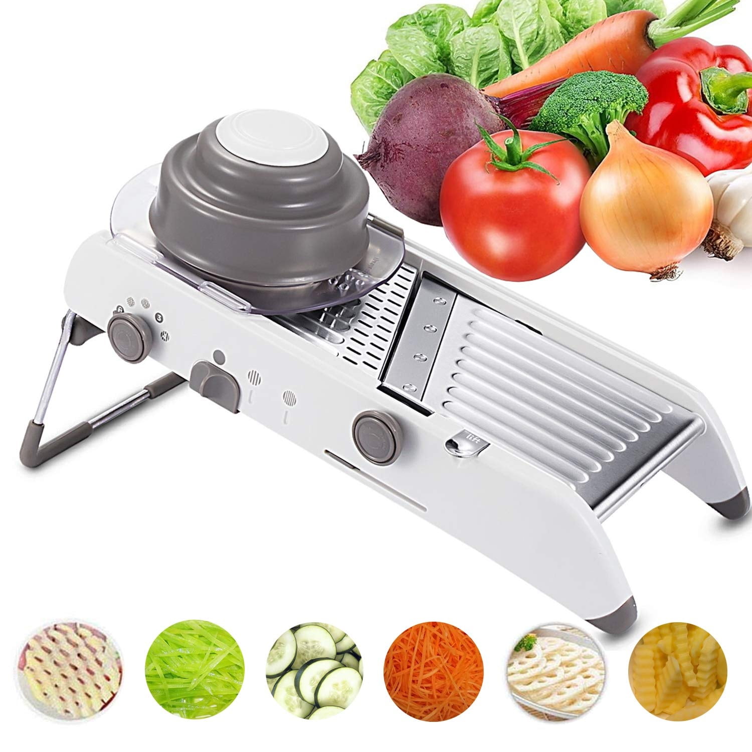 Genérico - Mandolina Cortador Verduras Rallador Verduras Picador Cocina Rayador Alimentos