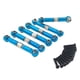 thumbnail image 2 of Varilla De Tracción De Enlaces De Dirección De Metal 43-55 Mm Para HS 1/18 RC Car Truck Azul, 2 of 5