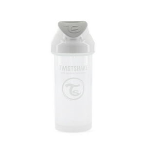 Twistshake - Vaso Con Bombilla Strawcup 360Ml Blanco