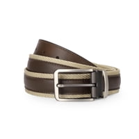 Cardinale - Cinturón Ajustable Hombre Cuero Y Textil Cint-C303