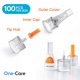 thumbnail image 3 of Puntas para Pluma ONE-CARE 31G x 8mm con Rosca, Caja de 100, 3 of 5