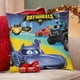 thumbnail image 4 of Batwheels Fundas de almohada de terciopelo con tema, regalos de funda de almohada, decoración para el hogar, cojín de lanzar, regalo de cumpleaños para fans y parejas.40*40cm., 4 of 6
