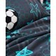 thumbnail image 3 of Juego De Sabanas Juvenil Con Estampado De Futbol Plaza y Media, 3 of 6