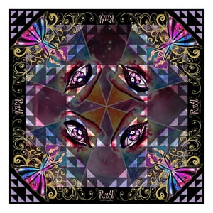 Rival - Pañuelo Bandana Semi Satinado Estampado Ojo Estelar