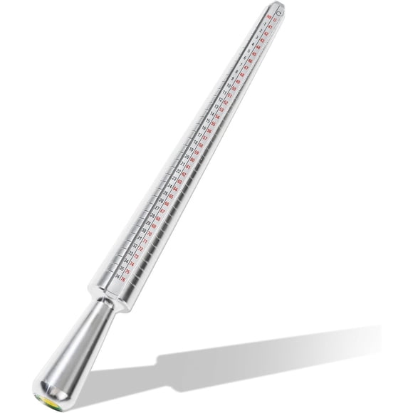 Hudinsun Ring Sizer Mandrel, Hammerable Solid Ring Mandrel
