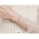thumbnail image 4 of Pulseras de Tenis de Moissanita de 3-6.5 Mm Corte Redondo Color D Claridad VVS1 Pulseras de Diamante Blanco/rojo para Mujer Pulseras de Plata Esterlina S925 5.5-9 Pulgadas Joyería con Dije Regalos, 4 of 7