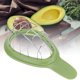 thumbnail image 3 of Herramienta de corte de aguacate de 2 piezas pulgadas Herramienta de cubo de aguacate con manija ergonómica, fácil de usar y limpiar, plástico de grado alimentario y acero inoxidable, bueno, 3 of 3
