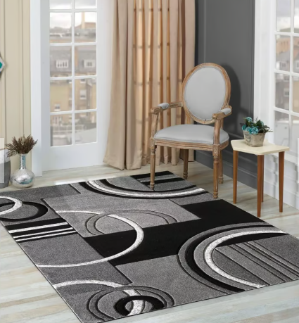 Tecnocasa - Alfombra Lisa Con Diseño En 3D 200X240Cm