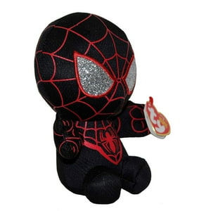 Total Upgrate - Juguete Peluche Spiderman Miles Morales 30Cm Negro Infantil