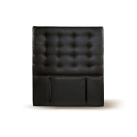 Latam Home - Respaldo Napoles Pu Negro 1 Pza