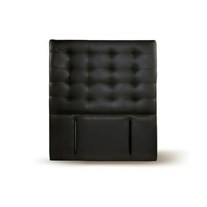 Latam Home - Respaldo Napoles Pu Negro 1 1/2 Pza