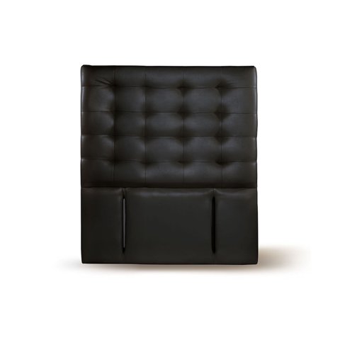 Latam Home - Respaldo Napoles Pu Negro 1 Pza