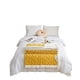 thumbnail image 2 of Frazada Exclusive 2 Plazas: Elegancia Texturizada y Confort Térmico AMARILLO, 2 of 5