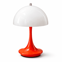 Genérica - Lampara Led Velador Recargable Calida Y Fria