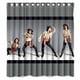 thumbnail image 1 of Cortina de ducha de Aerosmith de Steven Tyler, juego de cortinas de baño con ganchos, tamaño 66 x 72 pulgadas, 1 of 3