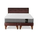 thumbnail image 4 of Cama Europea Zen Best 2 Plazas Colchon Resortes Base Dividida + Respaldo PU Café, 4 of 5
