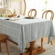 thumbnail image 2 of Mantel Chassic Farmhouse Style de lino, 152 x 264 cm, color gris claro, 2 of 7