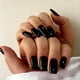 thumbnail image 1 of Uñas Postizas JOYVVEW Medianas Cuadradas Negro Brillante 28 Piezas, 1 of 7