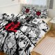 thumbnail image 2 of Demon-Slayer Demon-Slayer Bedding Set Sheet Set for Kids Adults,All Season Lightweight, 2 of 5